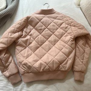 ALOT Pink Puffer Bomber